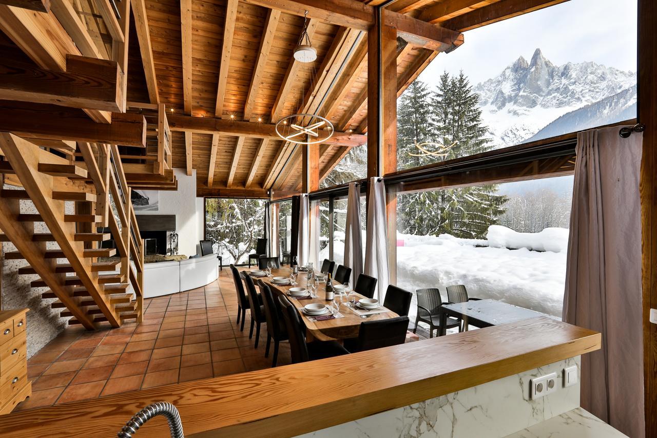 Chalet Isabelle Mountain Lodge 5 Star 5 Bedroom En Suite Sauna Jacuzzi Chamonix Exterior photo